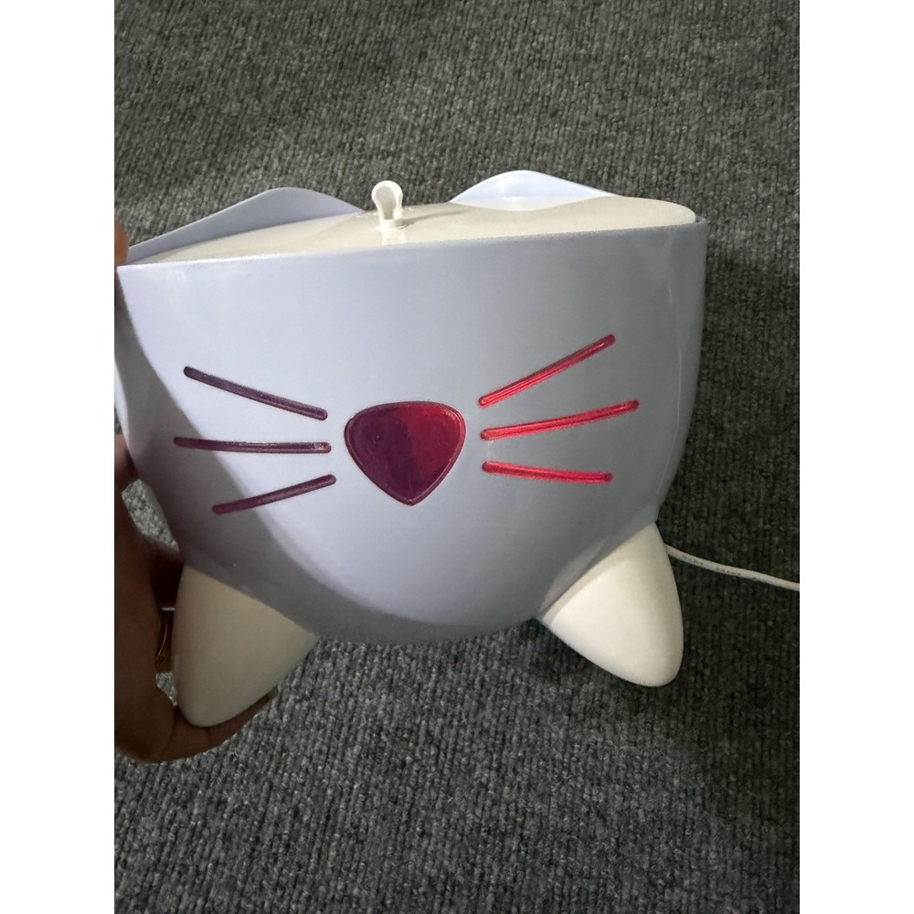 Catit Pixi Cat Drinking Fountain Blue LED Water Fountain Pet Bowl Tested - Picture 14 of 15